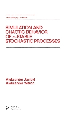 Simulation and Chaotic Behavior of Alpha-stable Stochastic Processes - Aleksand Janicki, A. Weron