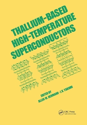 Thallium-Based High-Tempature Superconductors - 