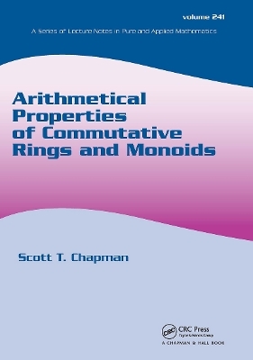 Arithmetical Properties of Commutative Rings and Monoids - 