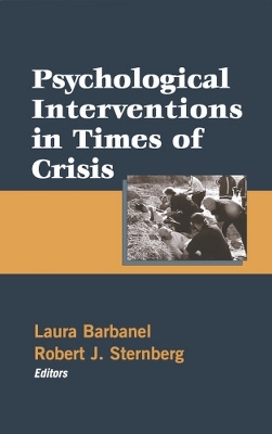 Psychological Interventions in Times of Crisis - Laura Barbanel, Robert Sternberg