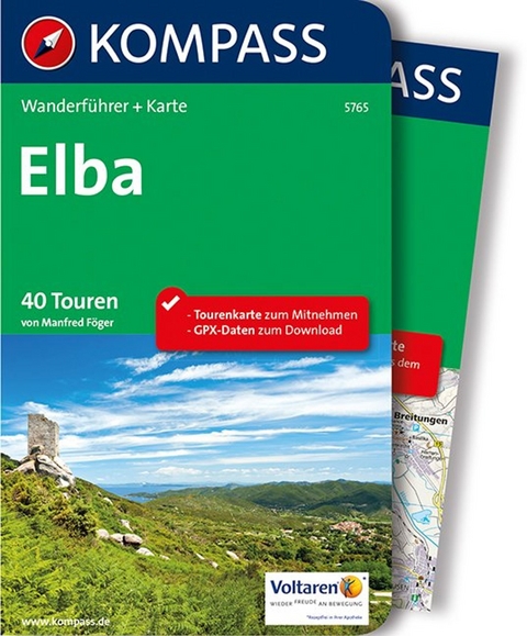 KOMPASS Wanderführer 5765 Elba - Manfred Föger