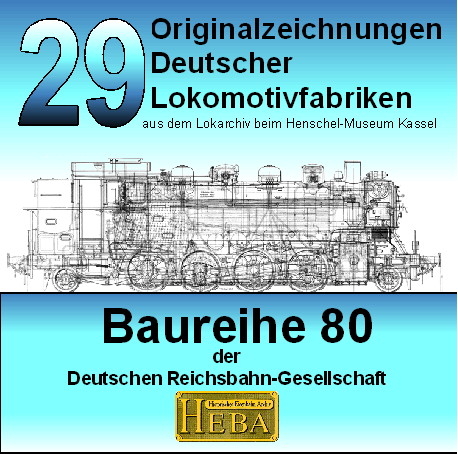 Baureihe 80 der Deutschen Reichsbahn-Gesellschaft - 