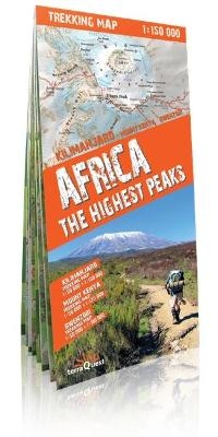 terraQuest Trekking Map Africa -  terraQuest