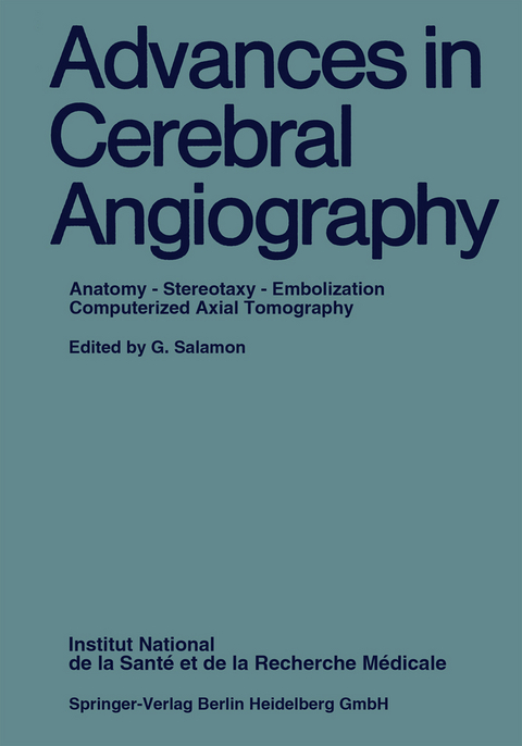 Advances in Cerebral Angiography - 