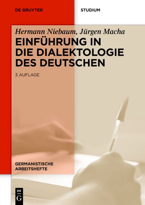 Einführung in die Dialektologie des Deutschen - Hermann Niebaum, Jürgen Macha