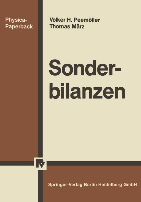 Sonderbilanzen - Volker Peemöller, Thomas März