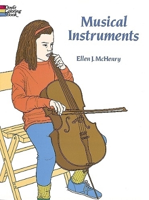 Musical Instruments Coloring Book - Ellen McHenry