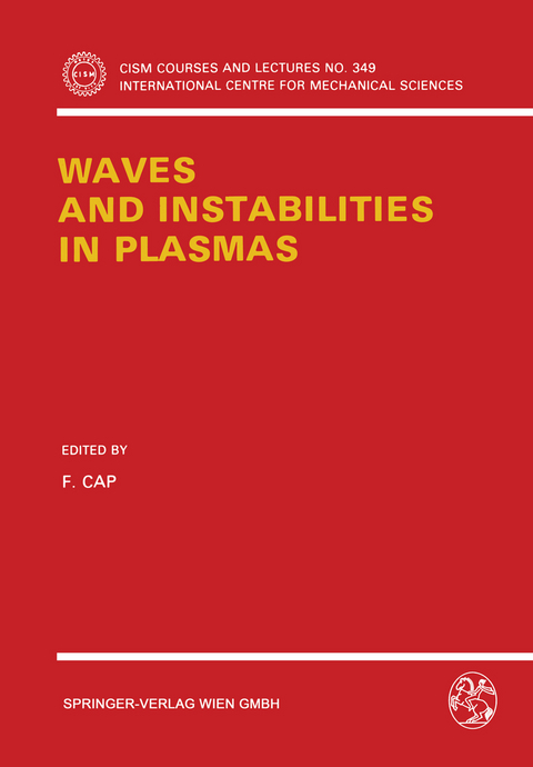 Waves and Instabilities in Plasmas - 