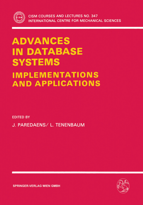 Advances in Database Systems - 