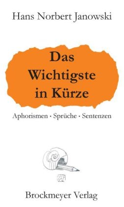 Das Wichtigste in Kürze.