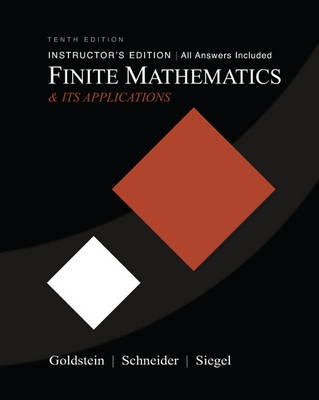 Finite Mathematics & Its Applications - Larry J. Goldstein, David I. Schneider, Martha J. Siegel