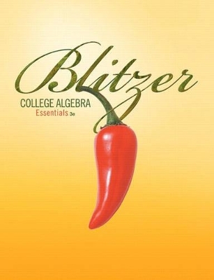 College Algebra Essentials - Robert F. Blitzer