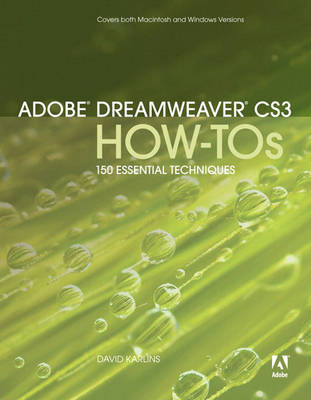 Adobe Dreamweaver CS3 How-Tos - David Karlins