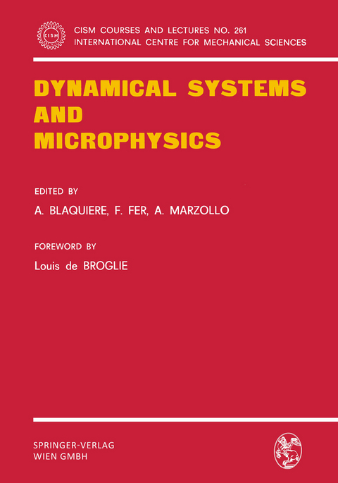 Dynamical Systems and Microphysics - 