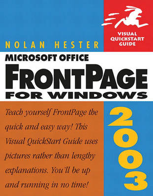 Microsoft Office FrontPage 2003 for Windows - Nolan Hester