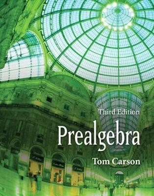 Prealgebra - Tom Carson