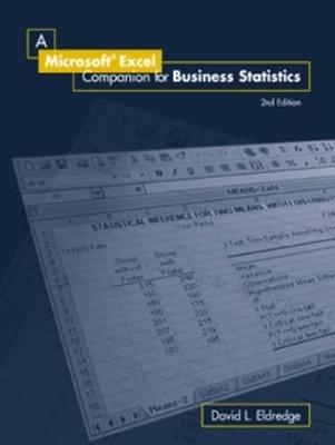 Microsoft Excel Companion for Business Statistics - David Eldredge