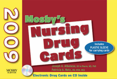 Mosby's 2009 Nursing Drug Cards - Joseph A. Albanese, Patricia A. Nutz