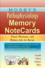 Mosby's Pathophysiology Memory NoteCards - JoAnn Zerwekh, Jo Carol Claborn, Tom Gaglione