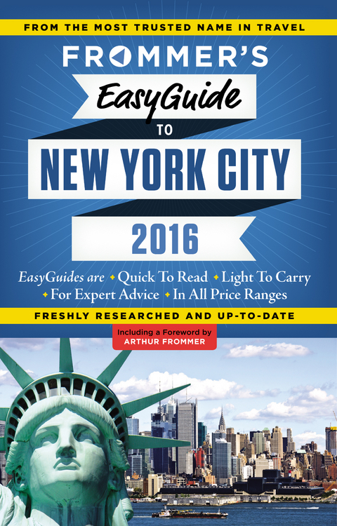 Frommer's EasyGuide to New York City 2016 -  Pauline Frommer