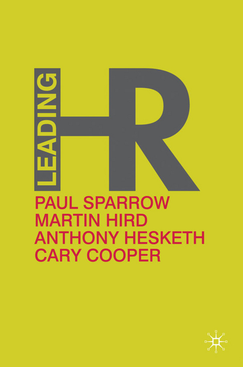 Leading HR - P. Sparrow, M. Hird, A. Hesketh, C. Cooper