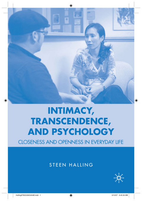 Intimacy, Transcendence, and Psychology - S. Halling