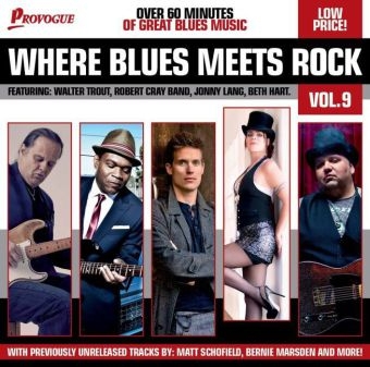 Where Blues Meets Rock. Vol.9, 1 Audio-CD -  Various