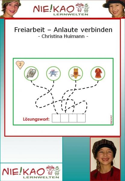 Freiarbeit - Anlaute verbinden