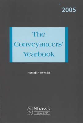 The Conveyancers' Yearbook - Russell Hewitson