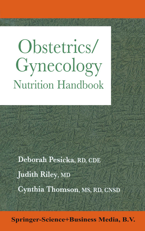 Obstetrics/Gynecology - Judith Riley Deborah Pesicka  Cinthia Thomson