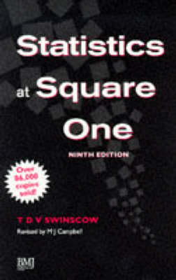 Statistics at Square One - Dr TDV Swinscow