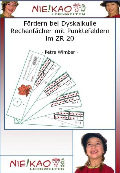 Fördern bei Dyskalkulie - Rechenfächer mit Punktefeldern ZR 20 - Petra Wimber