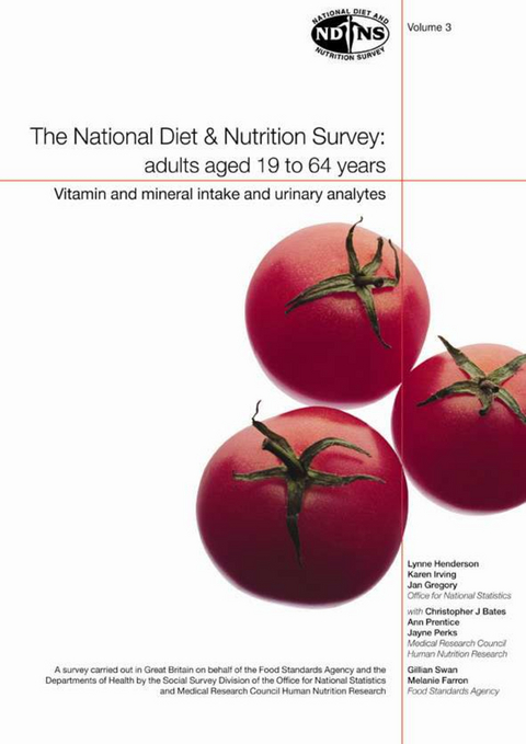 National Diet and Nutrition Survey: Vol. 3 - Na Na