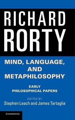 Mind, Language, and Metaphilosophy - Richard Rorty