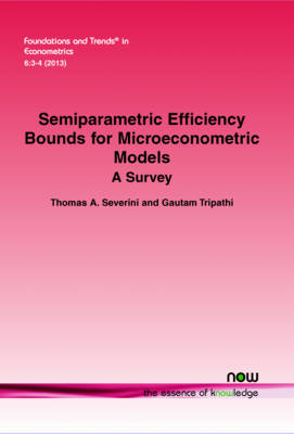 Semiparametric Efficiency Bounds for Microeconometric Models - Thomas A. Severini, Gautam Tripathi