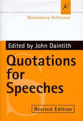 Quotations for Speeches - 