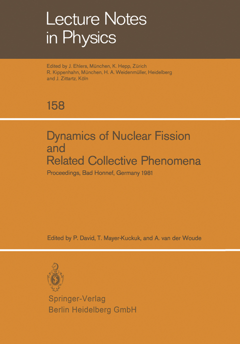 Dynamics of Nuclear Fission and Related Collective Phenomena - 