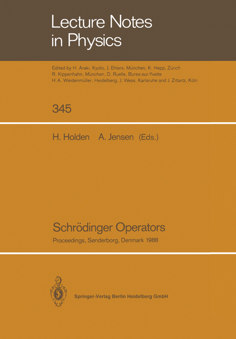 Schrödinger Operators - 