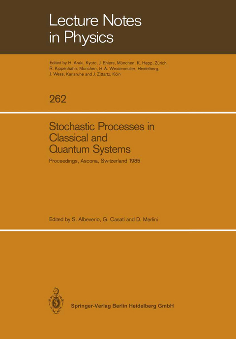 Stochastic Processes in Classical and Quantum Systems - 