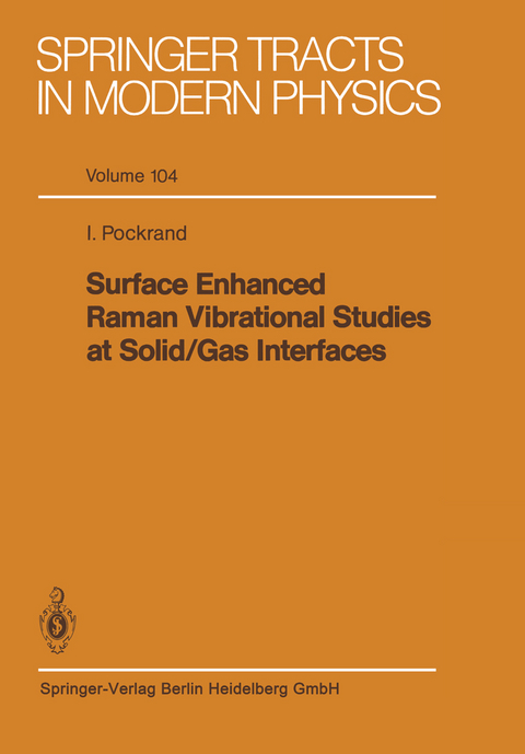 Surface Enhanced Raman Vibrational Studies at Solid Gas Interfaces - I. Pockrand