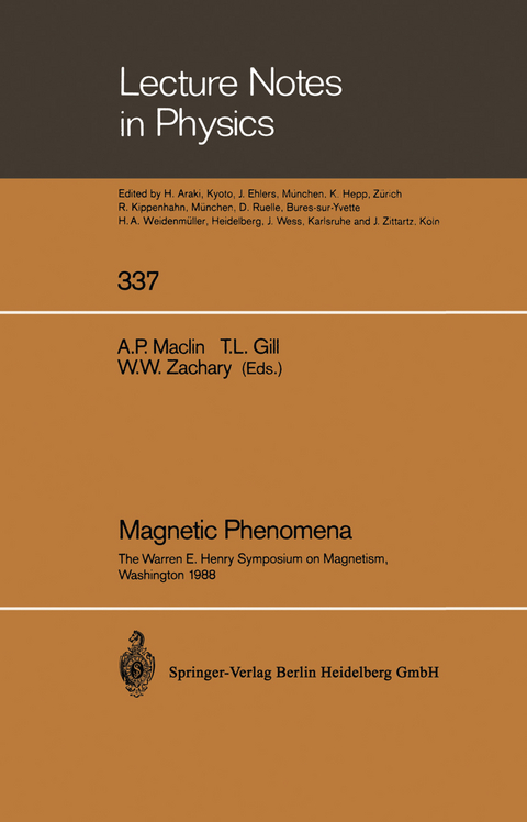Magnetic Phenomena - 