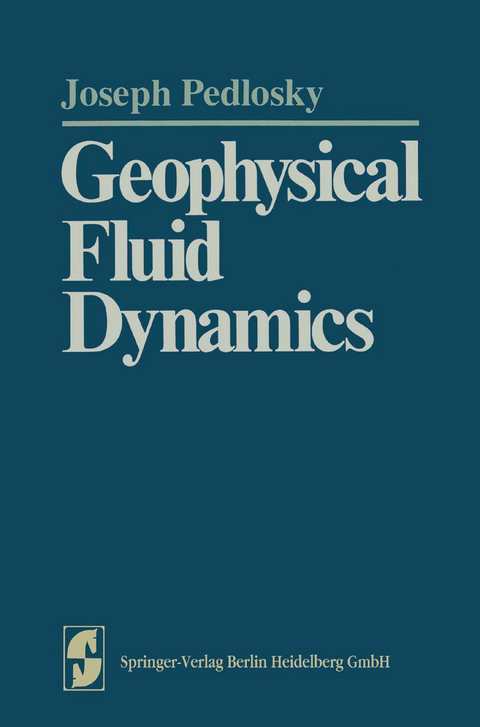 Geophysical Fluid Dynamics - Joseph Pedlosky