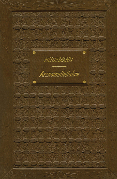 Handbuch der Arzneimittellehre - Theodor Husemann