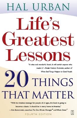 Life's Greatest Lessons - Hal Urban