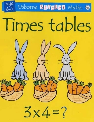 Times Tables - Fiona Watt, Rachel Wells, A Cooper