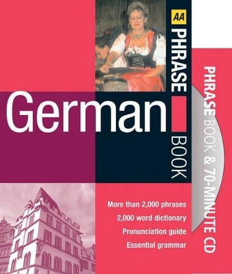 AA German Phrase Book and CD