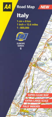 Italy -  Aa Road Maps Europe