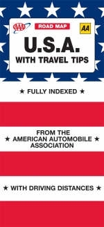 AAA Map USA with Travel Tips