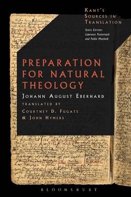 Preparation for Natural Theology -  Eberhard Johann August Eberhard