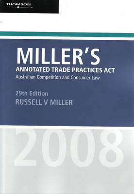 Miller's Annotated Trade Practices Act - Russell V. Miller